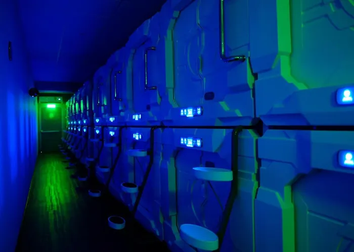 Izzzleep Aeropuerto Terminal 2 Capsule hotel Mexico City